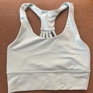DYI Blue Sports Bra Seamless Comfort
